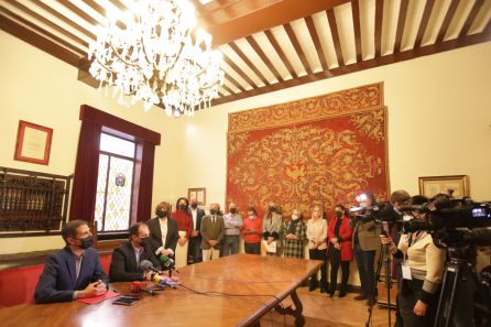 Firma pacto de gobierno PSOE-Cs