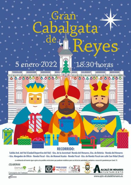 Cartel Cabalgata de Reyes Alcalá de Henares