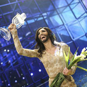 Austria, con Conchita Wurst, ganadora del festival de Eurovisión 2014