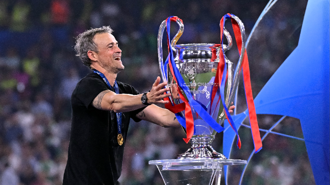 Primera Champions del PSG con Luis Enrique