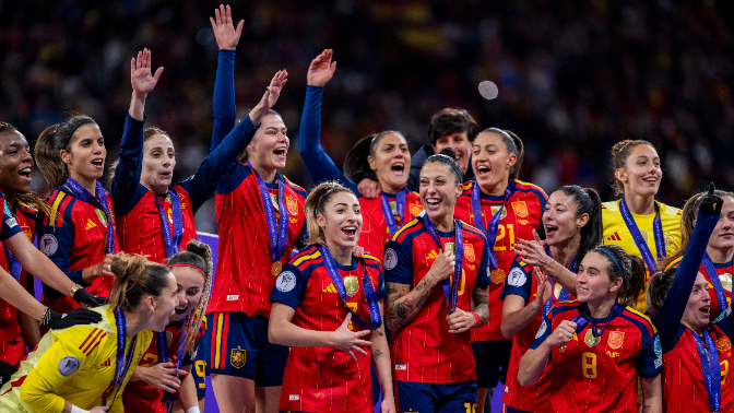 La selección femenina gana la Nations League