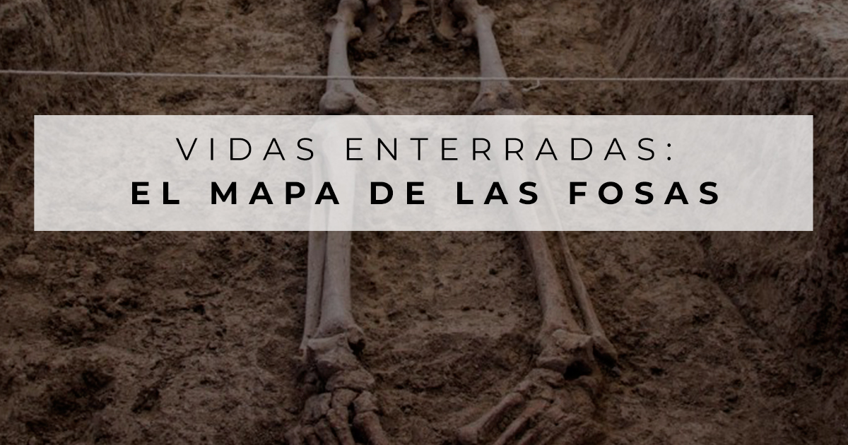 Vidas Enterradas: El mapa de las fosas