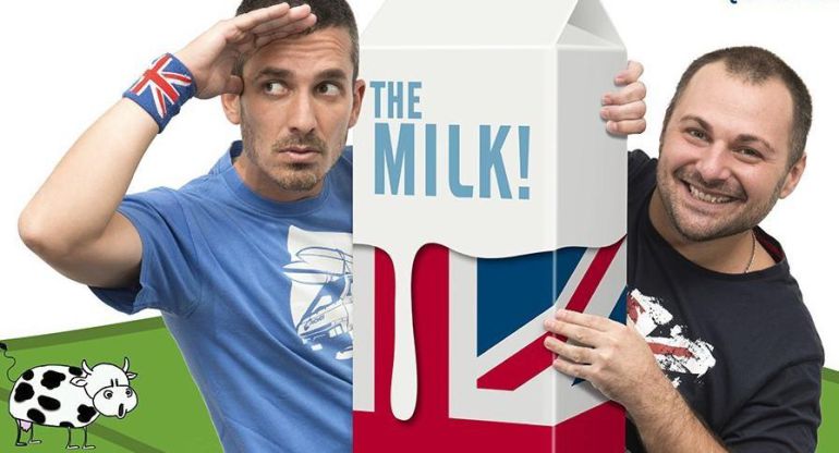 Damian Mollá y Alberto Alonso enseñan inglés con su libro “This book is the milk”
