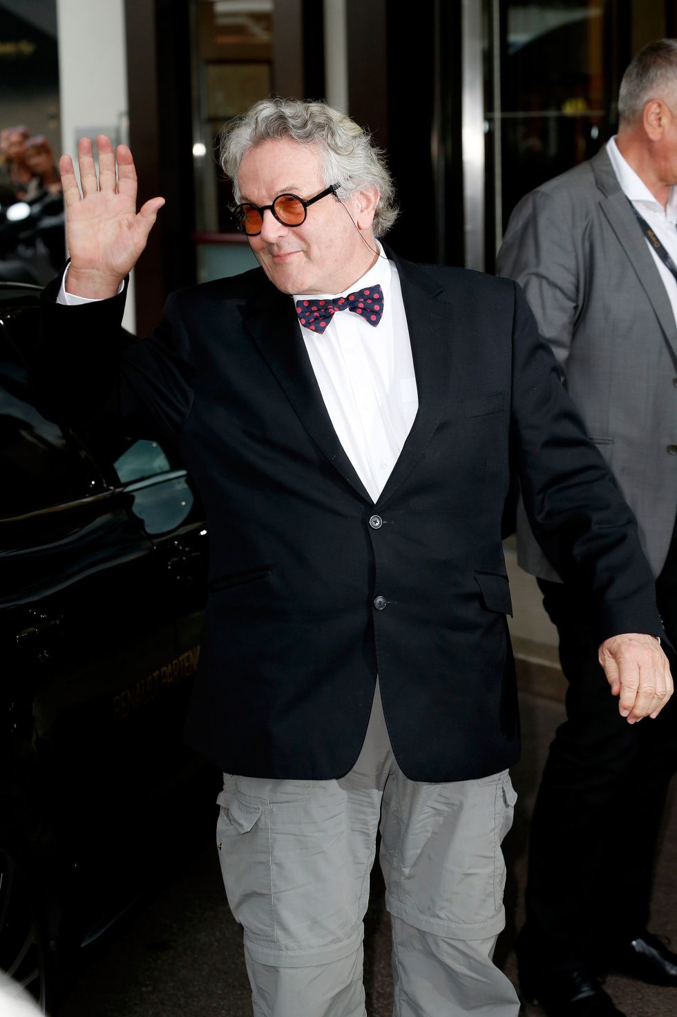 CANNES, FRANCE - MAY 10: George Miller is seen arriving at Jury Members Welcome Cocktail at Hotel Martinez during the annual 69th Cannes Film Festival at on May 10, 2016 in Cannes, France. (Photo by Luca Teuchmann/GC Images) CANNES, FRANCE - MAY 10: George Miller is seen arriving at Jury Members Welcome Cocktail at Hotel Martinez during the annual 69th Cannes Film Festival at on May 10, 2016 in Cannes, France. (Photo by Luca Teuchmann/GC Images)