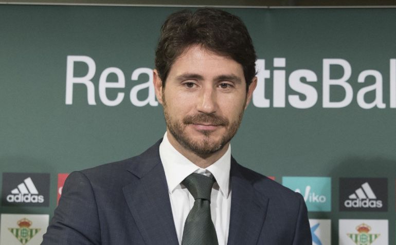 Víctor Sánchez del Amo presentado como nuevo entrenador del Betis