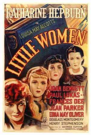 Cartel de 'Litlle Woman', título original de 'Las cuatro hermanitas'.