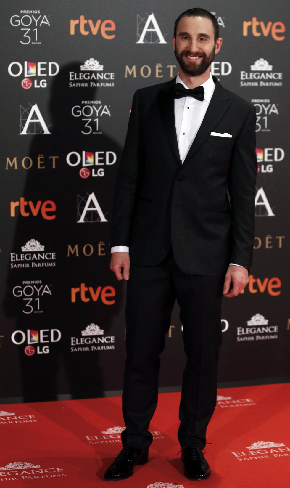 El actor Dani Rovira, presentador de la gala El actor Dani Rovira, presentador de la gala