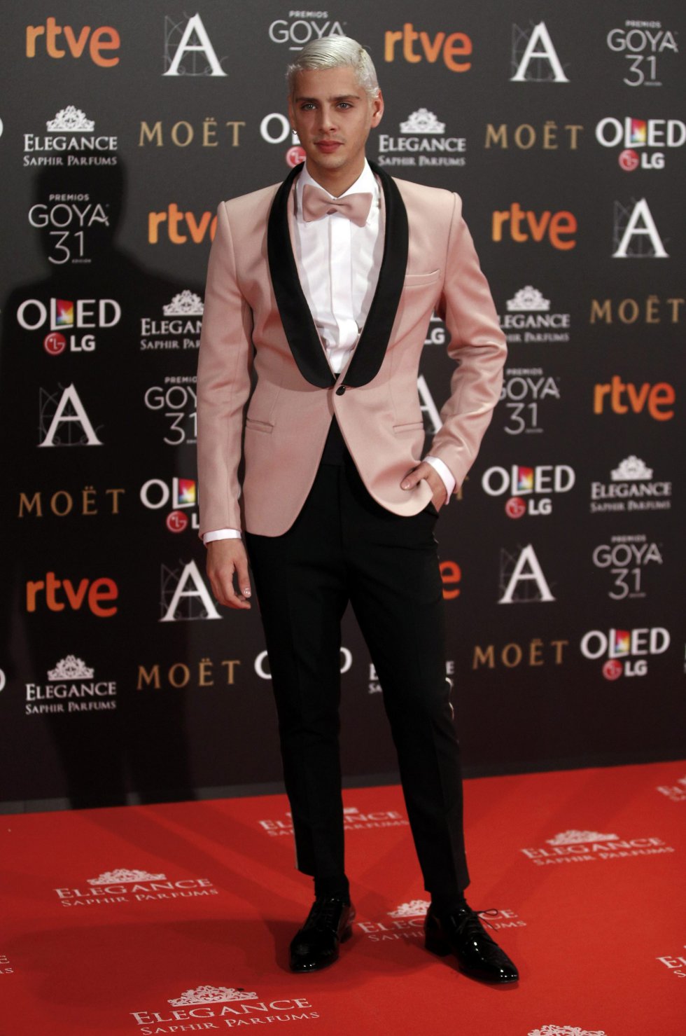 La actor Eduardo Casanova La actor Eduardo Casanova