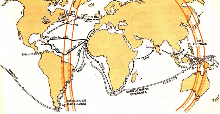 Espana Y Portugal Se Reparten El Nuevo Mundo La Ventana Acontece Que No Es Poco Cadena Ser