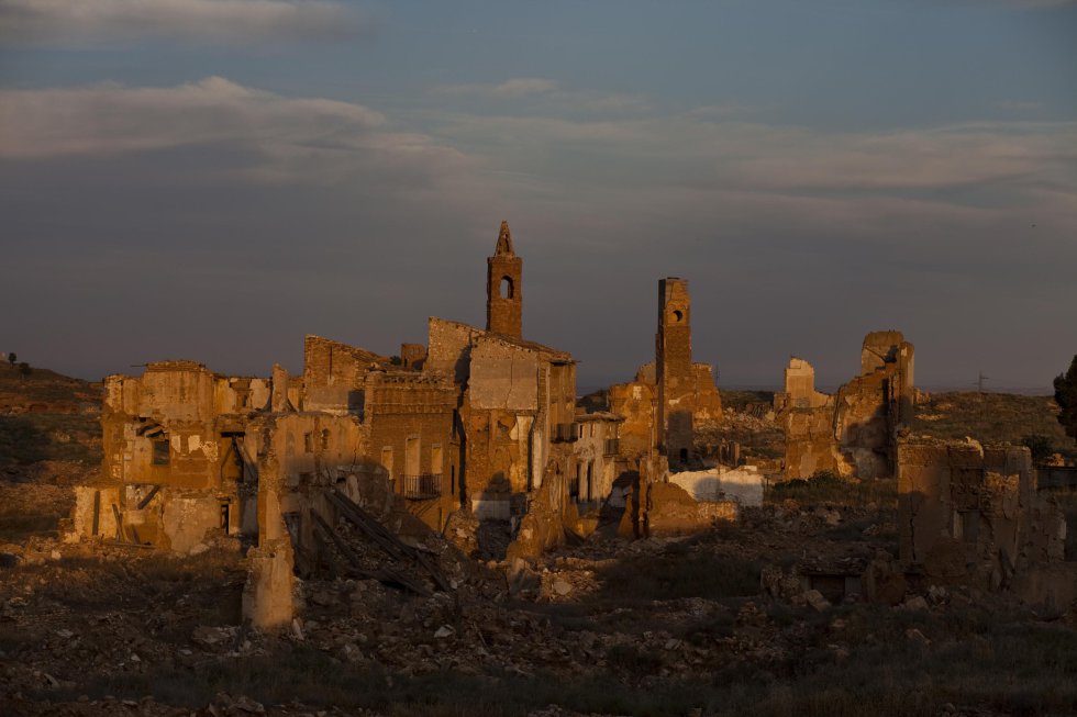 La ciudad vieja de Belchite, en imágenes La ciudad vieja de Belchite, en imágenes