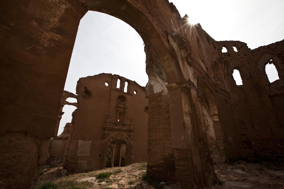 La ciudad vieja de Belchite, en imágenes La ciudad vieja de Belchite, en imágenes