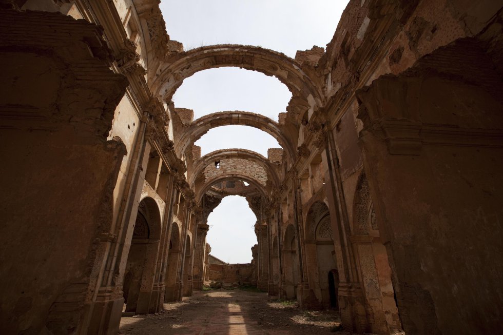 La ciudad vieja de Belchite, en imágenes La ciudad vieja de Belchite, en imágenes
