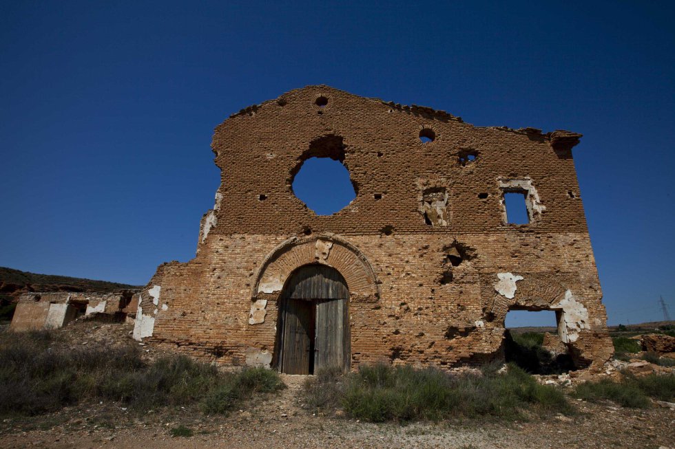 La ciudad vieja de Belchite, en imágenes La ciudad vieja de Belchite, en imágenes