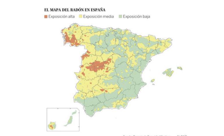 mapa de radon en españa Peligro: radón en casa | Hora 14 Fin de Semana | Cadena SER