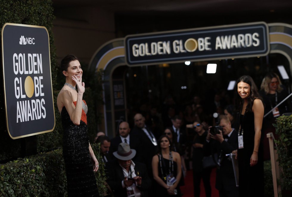 Allison Williams ('Get Out') llega a la alfombra roja Allison Williams ('Get Out') llega a la alfombra roja
