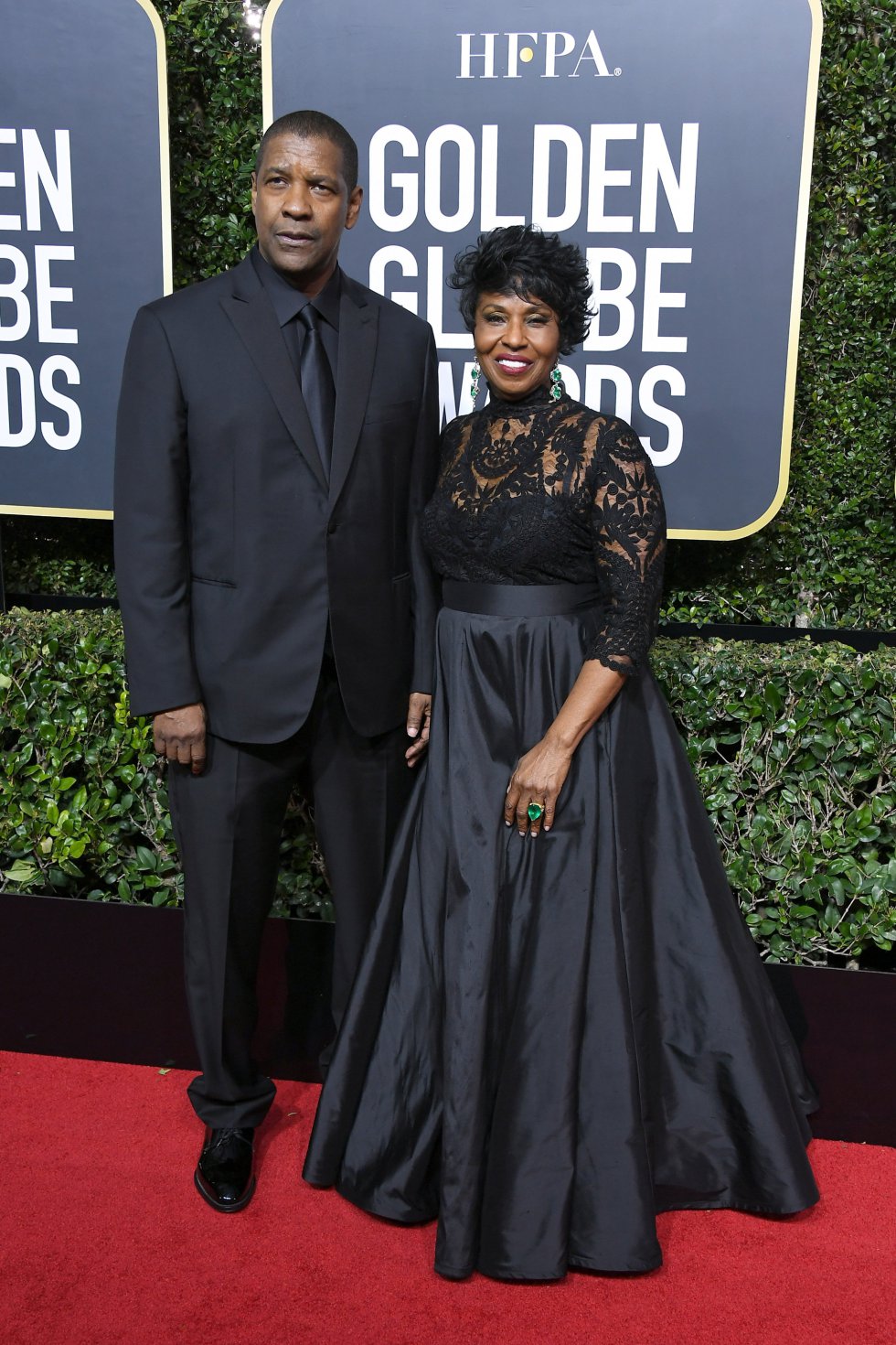 Denzel Washington y Pauletta Washington Denzel Washington y Pauletta Washington