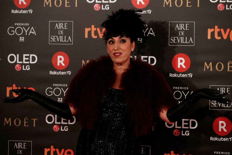 Rossy de Palma ya está en el recinto en el que se entregan los Goya. Rossy de Palma ya está en el recinto en el que se entregan los Goya.