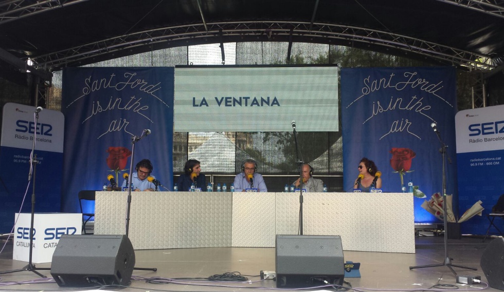 Programa especial de 'La Ventana' desde Barcelona, con motivo del Día de Sant Jordi Programa especial de 'La Ventana' desde Barcelona, con motivo del Día de Sant Jordi