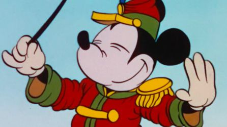 La primera aparicion de Mickey en color