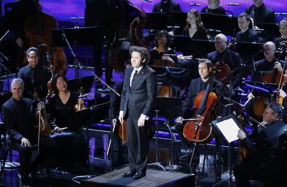 El director de orquesta venezolano, Gustavo Dudamel.
