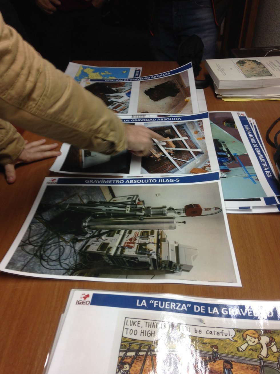 Explicaciones a la SER, el primer medio que ha accedido a estas instalaciones. Explicaciones a la SER, el primer medio que ha accedido a estas instalaciones.