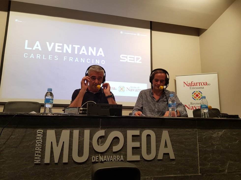 Unidad de Vigilancia lingüística con Isaías Lafuente y Carles Francino Unidad de Vigilancia lingüística con Isaías Lafuente y Carles Francino