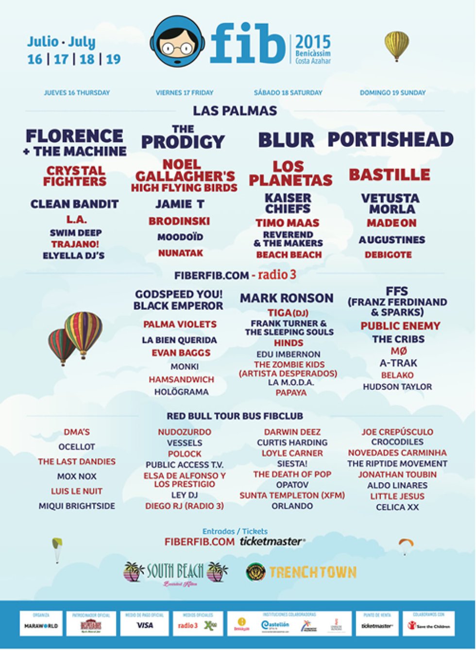 Los 25 carteles del FIB Los 25 carteles del FIB