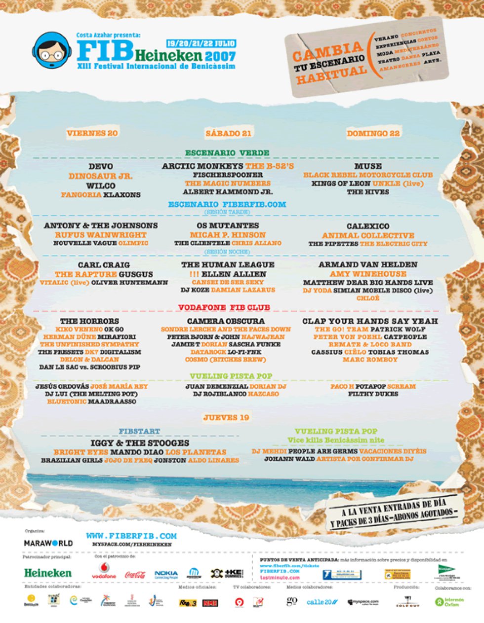 Los 25 carteles del FIB Los 25 carteles del FIB