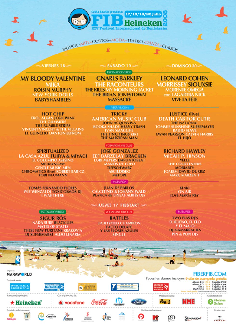 Los 25 carteles del FIB Los 25 carteles del FIB
