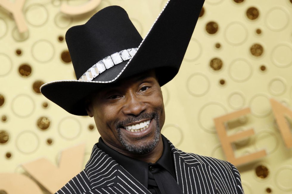 Billy Porter llega a la gala de los Premios Emmy. Billy Porter llega a la gala de los Premios Emmy.