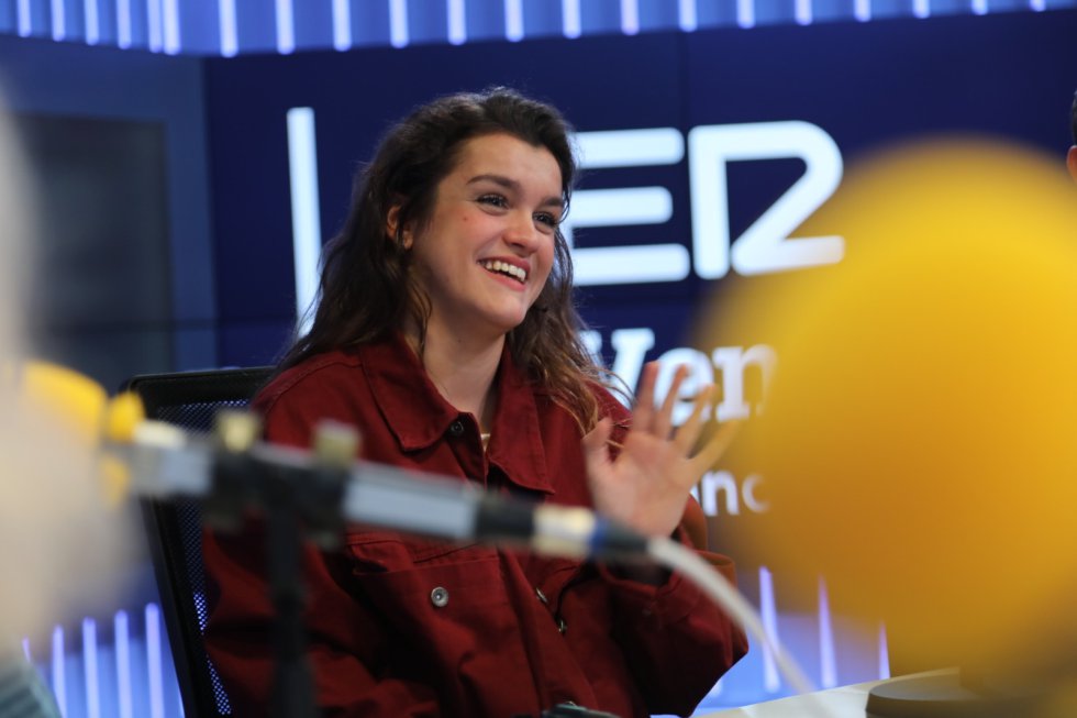 La visita de Amaia a La Ventana, en imágenes La visita de Amaia a La Ventana, en imágenes