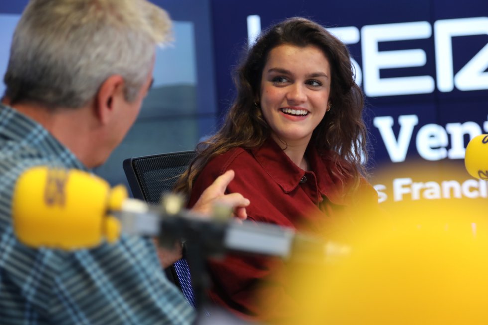 La visita de Amaia a La Ventana, en imágenes La visita de Amaia a La Ventana, en imágenes