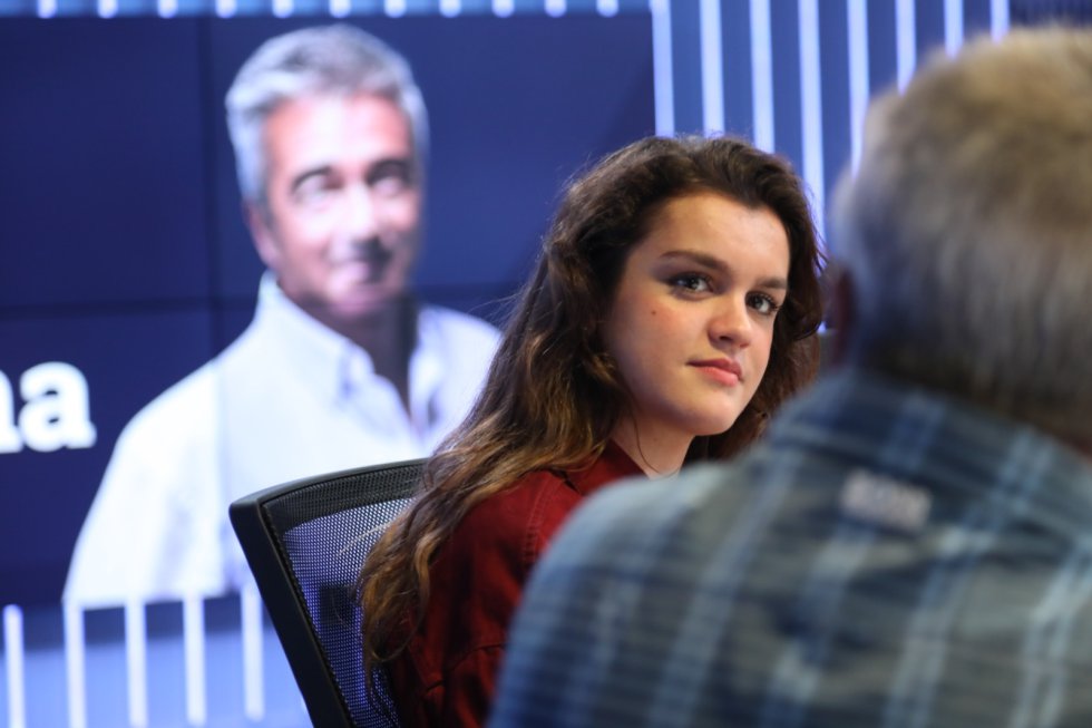 La visita de Amaia a La Ventana, en imágenes La visita de Amaia a La Ventana, en imágenes