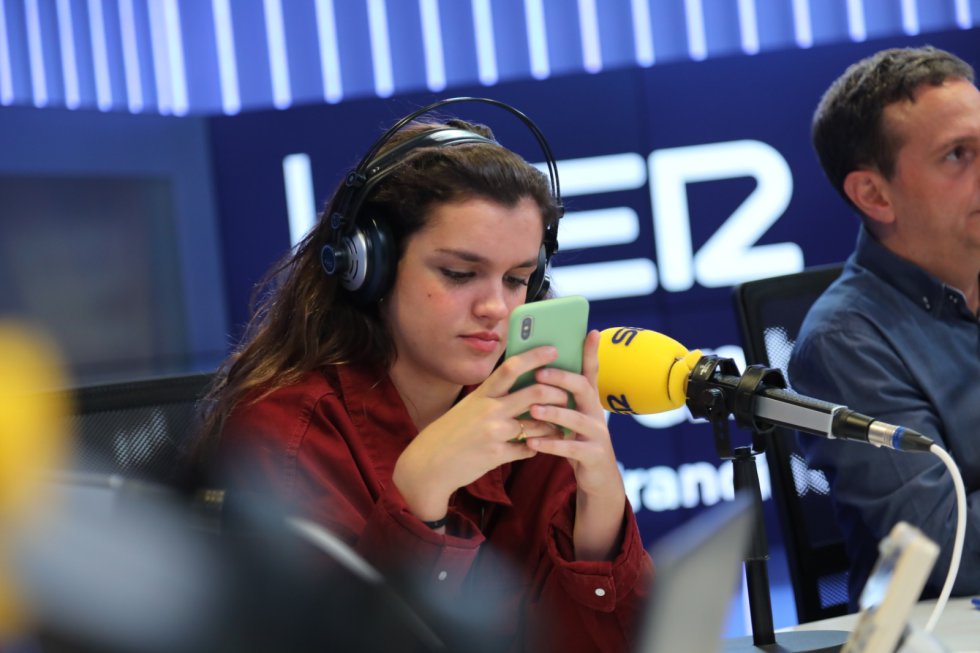 La visita de Amaia a La Ventana, en imágenes La visita de Amaia a La Ventana, en imágenes