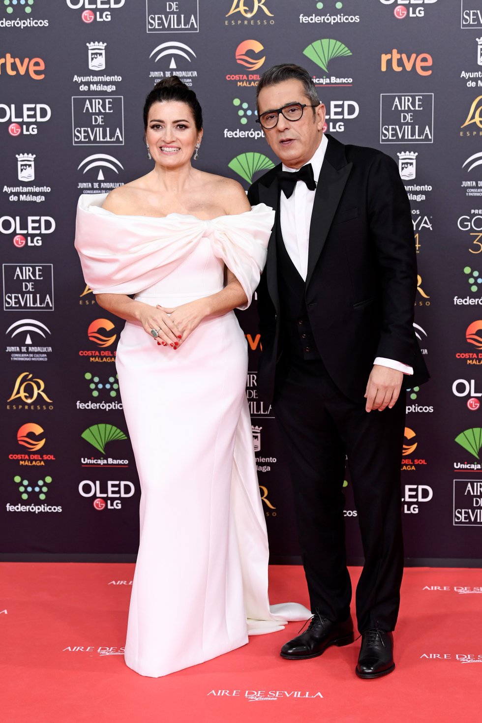 Silvia Abril y Andreu Buenafuente en la alfombra roja de los Premios Goya 2020 Silvia Abril y Andreu Buenafuente en la alfombra roja de los Premios Goya 2020