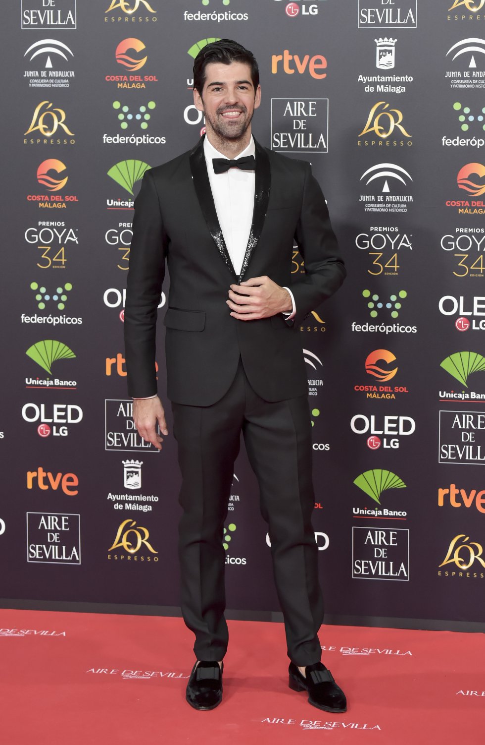 Miguel Ángel Silvestre en la alfombra roja de los Premios Goya 2020 Miguel Ángel Silvestre en la alfombra roja de los Premios Goya 2020