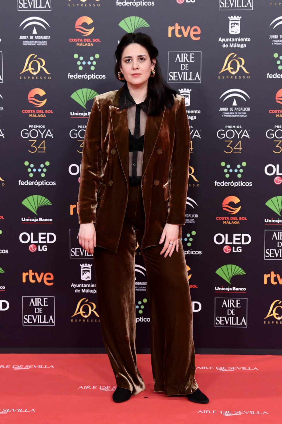 Belén Funes en la alfombra roja de los Premios Goya 2020 Belén Funes en la alfombra roja de los Premios Goya 2020