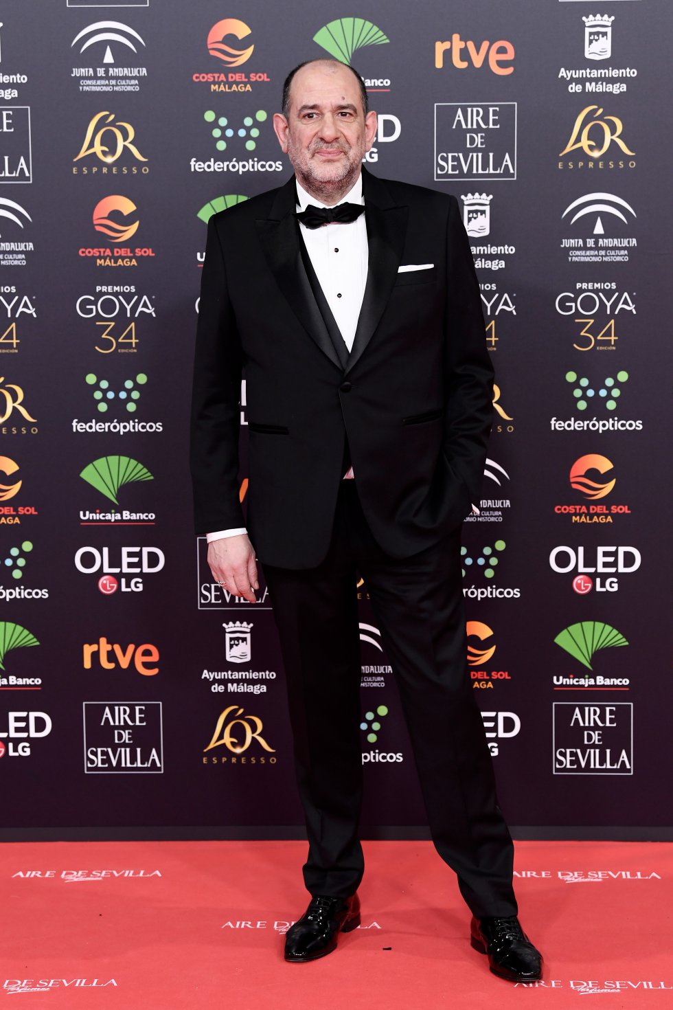 Karra Elejalde en la alfombra roja de los Premios Goya 2020 Karra Elejalde en la alfombra roja de los Premios Goya 2020