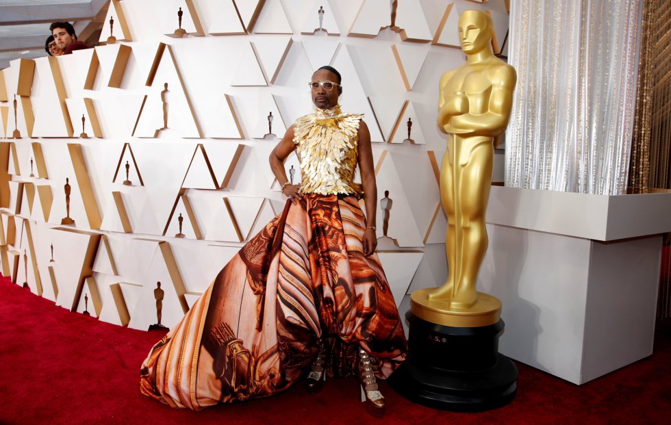 El actor Billy Porter, uno de los más sorprendentes de la alfombra roja El actor Billy Porter, uno de los más sorprendentes de la alfombra roja