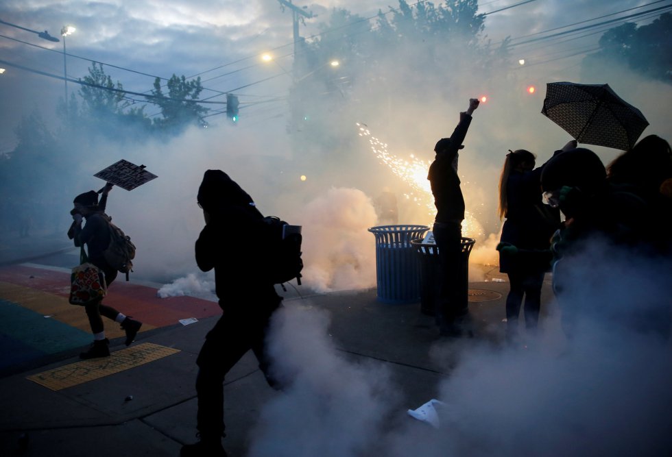 Protestas en Seattle. Protestas en Seattle.