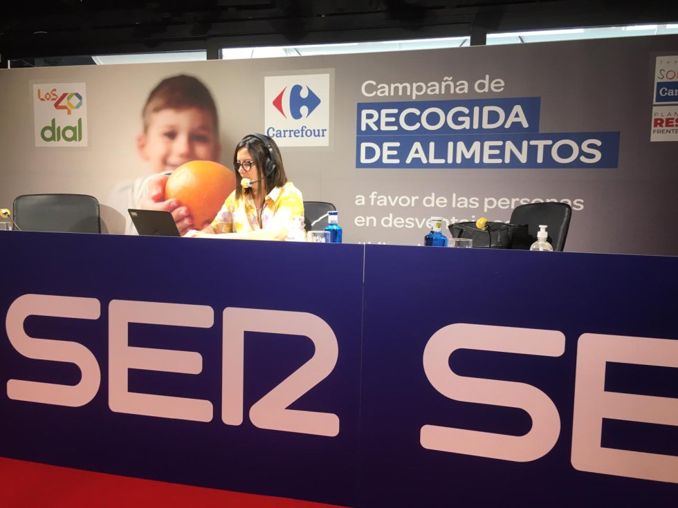 El especial 'Hoy por hoy' desde el Carrefour de Alcobendas con #KilosDeSolidaridad, en imágenes El especial 'Hoy por hoy' desde el Carrefour de Alcobendas con #KilosDeSolidaridad, en imágenes