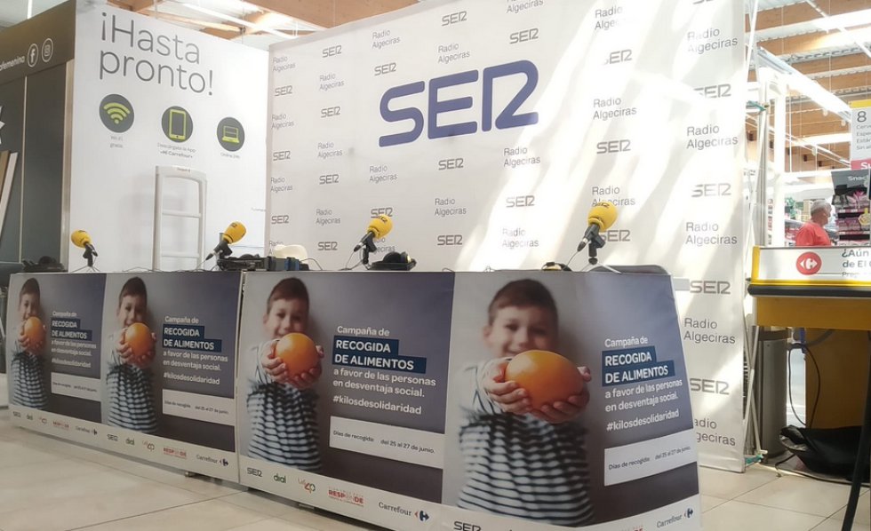 El especial 'Hoy por hoy' desde el Carrefour de Alcobendas con #KilosDeSolidaridad, en imágenes El especial 'Hoy por hoy' desde el Carrefour de Alcobendas con #KilosDeSolidaridad, en imágenes