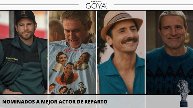 Nominados a mejor actor de reparto Nominados a mejor actor de reparto