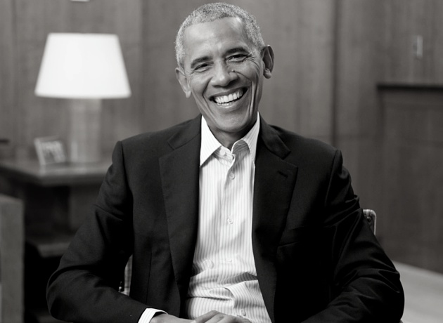 Barack Obama durante un momento de la entrevista con Javier del Pino