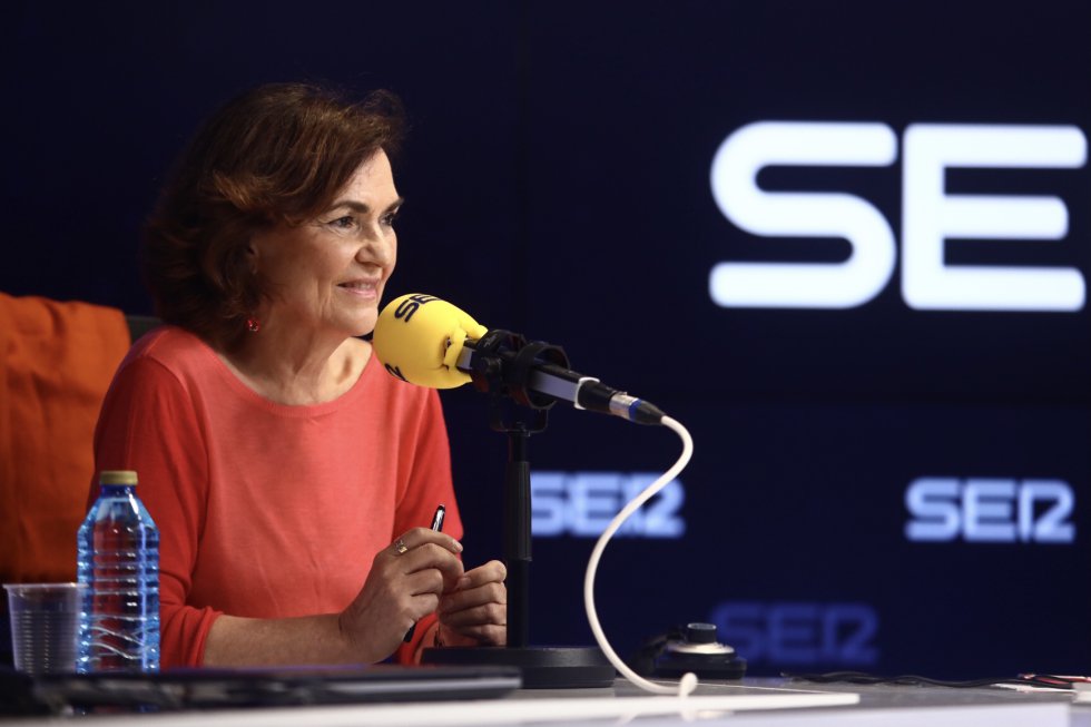 Carmen Calvo en 'Hora 25'. Carmen Calvo en 'Hora 25'.