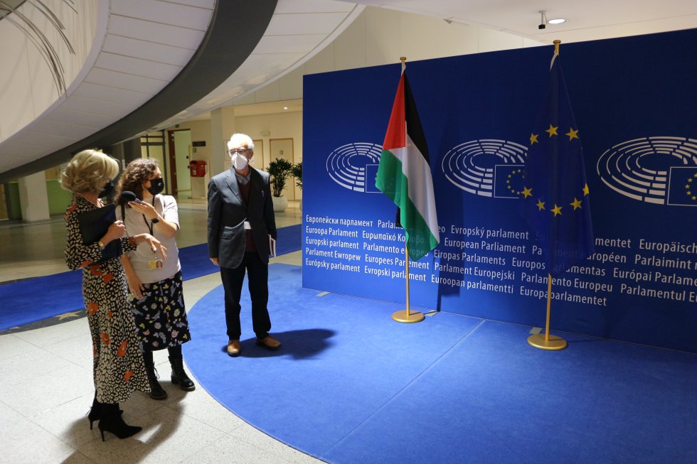 La visita de Millás al Parlamento Europeo, en imágenes La visita de Millás al Parlamento Europeo, en imágenes
