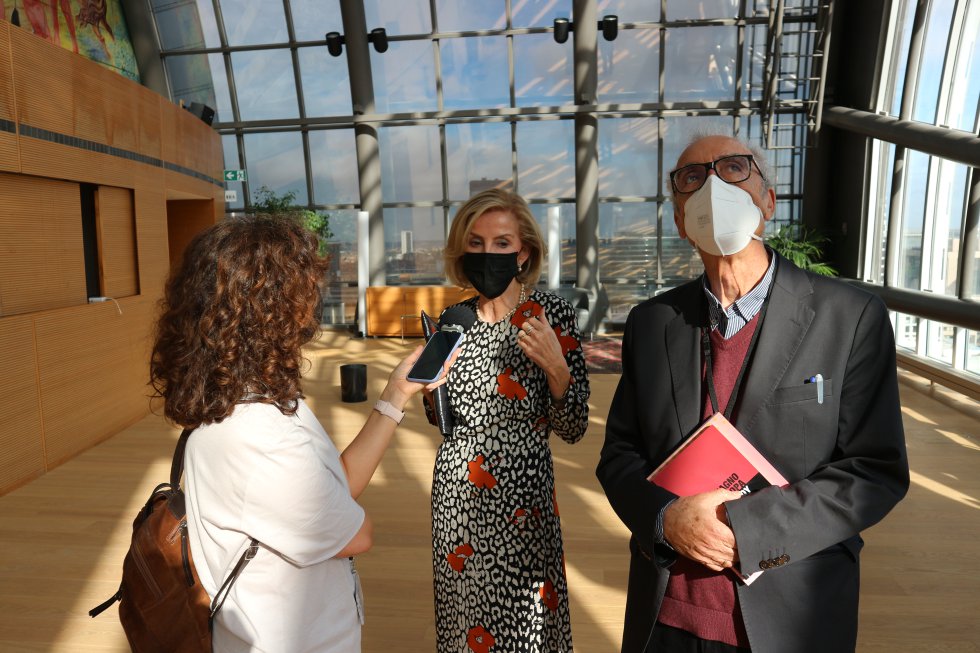 La visita de Millás al Parlamento Europeo, en imágenes La visita de Millás al Parlamento Europeo, en imágenes