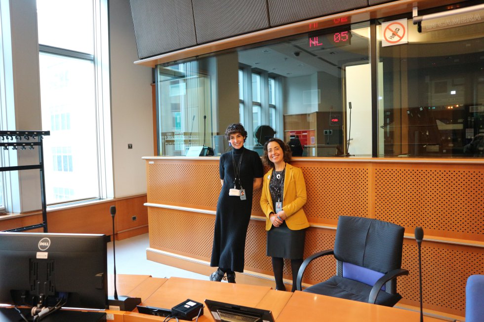 La visita de Millás al Parlamento Europeo, en imágenes La visita de Millás al Parlamento Europeo, en imágenes