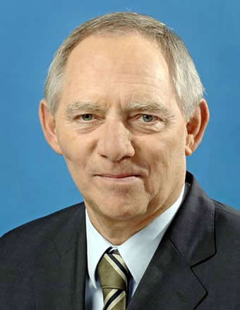Wolfgang Schauble, ministro de Interior aleman.