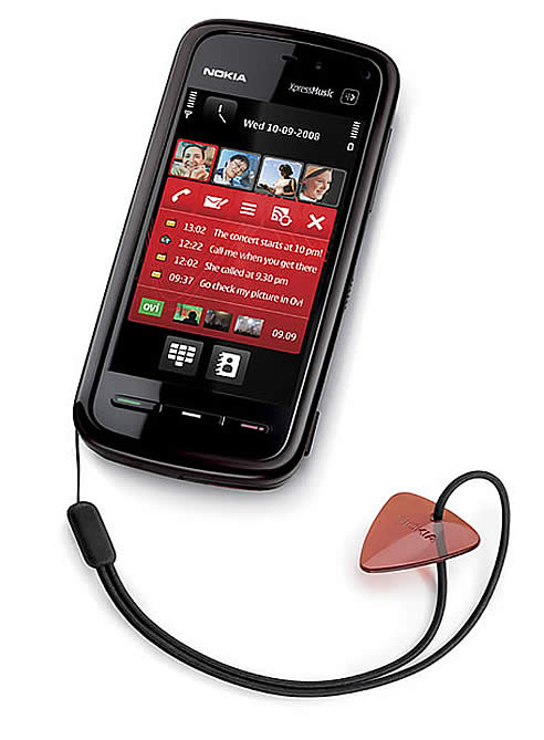 El 5800 XpressMusic contará, por primera vez en un móvil de la finlandesa, con pantalla táctil